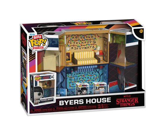 Ігровий набір Funko Pop Bitty Pop Boxes Stranger Things Будинок Баєрса (85534)