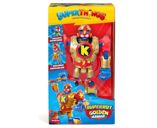 Игровой набор SuperThings S – Супербот Голден Армор (PSTSP116IN90)