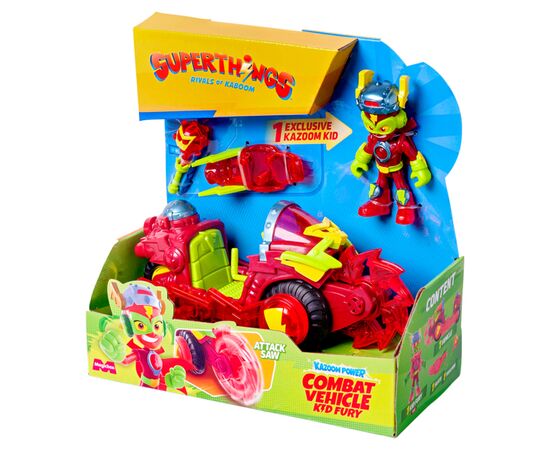 Игровой набор SuperThings серии Combat Vehicles - Кид Фьюри (PSTSP116IN210), изображение 5