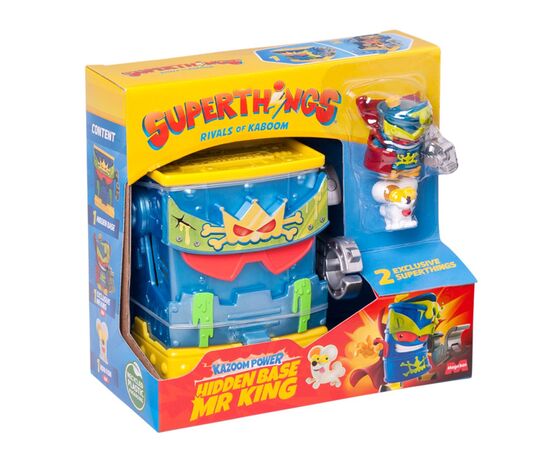 Ігровий набір SuperThings серії Kazoom Power - Прихована база Містера Кінга (PSTSP112IN240), зображення 5