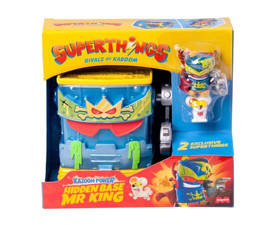 Ігровий набір SuperThings серії Kazoom Power - Прихована база Містера Кінга (PSTSP112IN240)