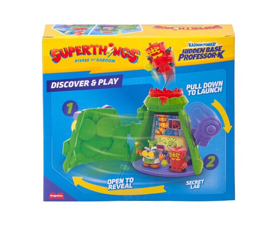 Игровой набор SuperThings серии Kazoom Power - Скрытая база Профессора К (PSTSP112IN250), изображение 6