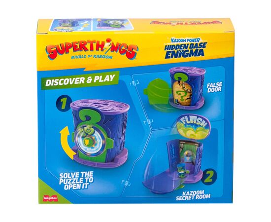 Ігровий набір SuperThings серії Kazoom Power - Прихована база Енігма (PSTSP112IN230), зображення 7