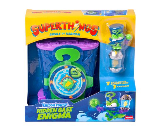 Ігровий набір SuperThings серії Kazoom Power - Прихована база Енігма (PSTSP112IN230)