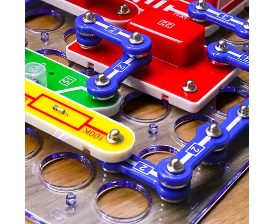 Конструктор DOKA електронний 162 схеми (D70714), зображення 3