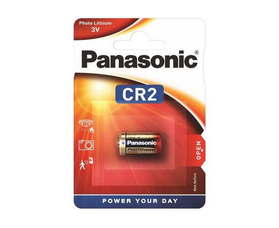 Батарейка Panasonic CR2 Lithium (CR-2L/1BP)
