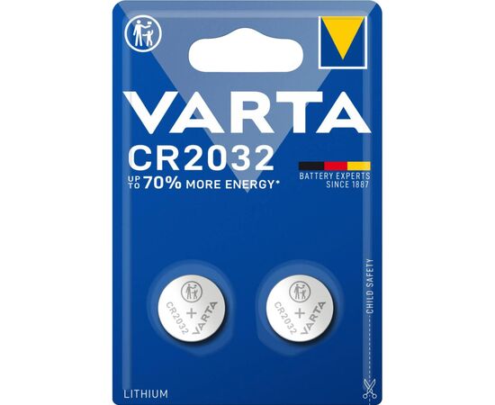 Батарейка Varta CR 2032 Lithium * 2 (06032101402)