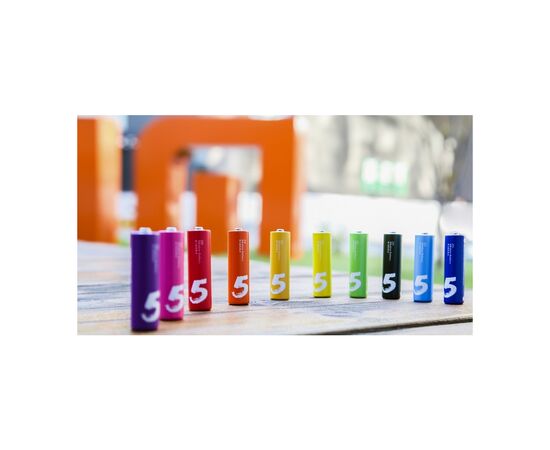 Батарейка ZMI RAINBOW ALKALINE * 10 (AA501), изображение 6