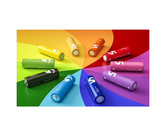 Батарейка ZMI RAINBOW ALKALINE * 10 (AA501), изображение 7