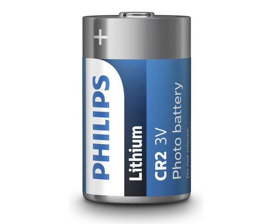 Батарейка Philips CR2 Lithium Photo 3V (CR2/01B), изображение 2