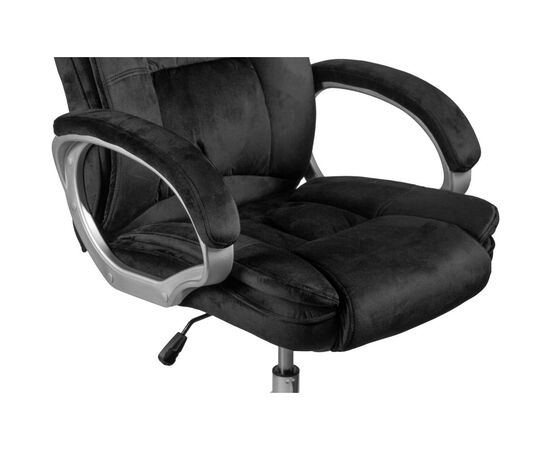 Офісне крісло Barsky Soft Microfiber Black (Soft-04), зображення 10