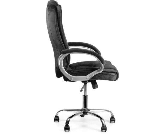 Офісне крісло Barsky Soft Microfiber Black (Soft-04), зображення 2