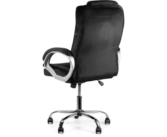 Офісне крісло Barsky Soft Microfiber Black (Soft-04), зображення 4