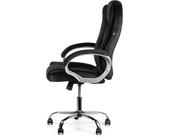 Офісне крісло Barsky Soft Microfiber Black (Soft-04), зображення 5