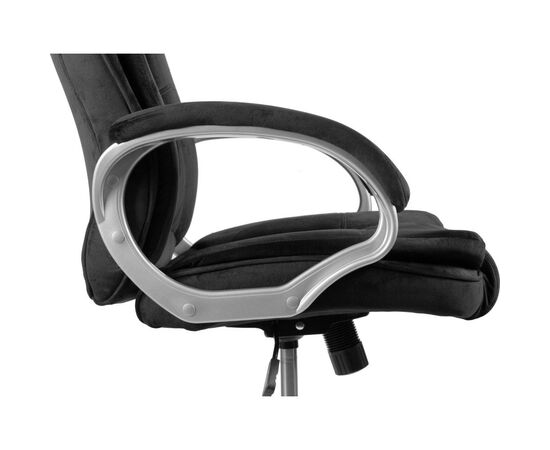 Офісне крісло Barsky Soft Microfiber Black (Soft-04), зображення 8