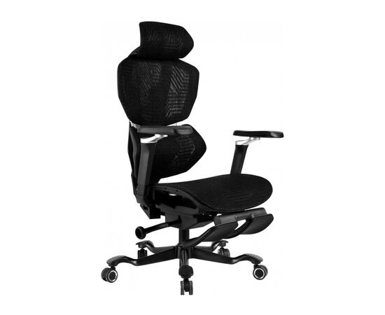 Кресло игровое GT Racer X-7001 Black (X-7001 Black/Black), изображение 2