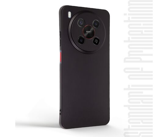 Чехол для мобильного телефона Armorstandart Matte Slim Fit ZTE Nubia V70 Max 4G Camera cover Black (ARM86132), изображение 2