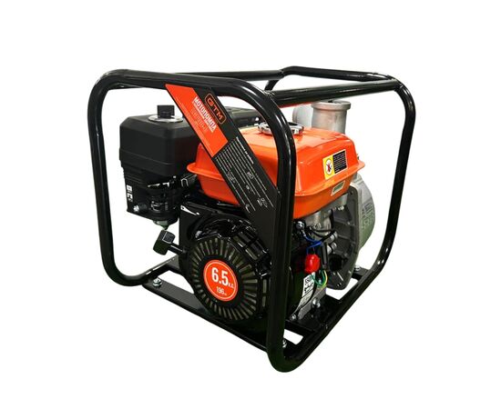 Мотопомпа GTM LGP30-C, рукав 75мм, 60м3/год, підйом 30м, чиста вода (LGP30-C), зображення 2