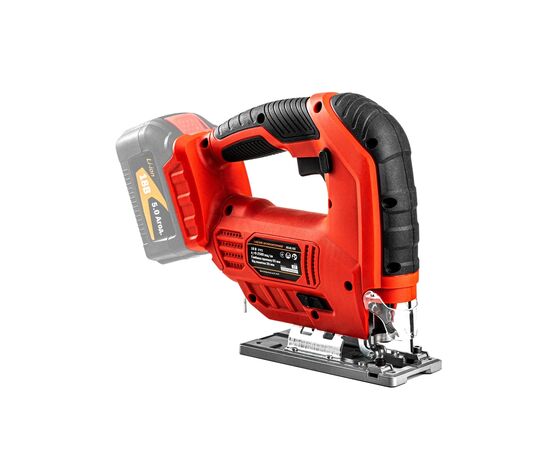 Електролобзик GTM JS18/65 18V, 4Ah, 0-2500ход/хв, Quick Fix (JS18/65_KIT), зображення 2