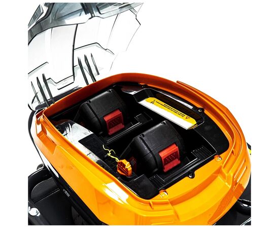 Культиватор GTM BT56, 2x18V, ширина 36/56см, 2x4Ah (BT56_KIT), зображення 4