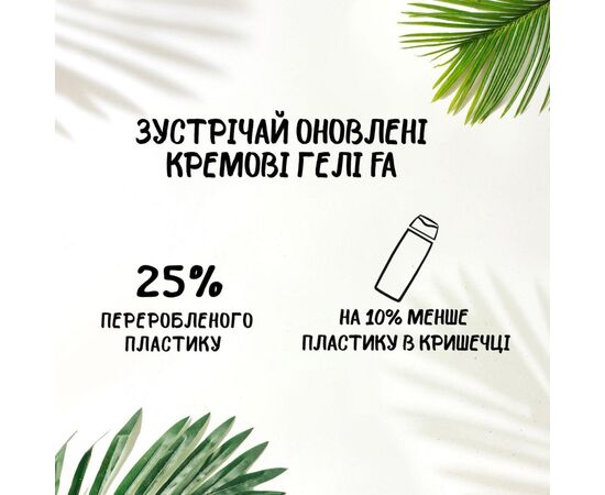 Гель для душа Fa Coconut Milk 250 мл (5410091767204), изображение 7