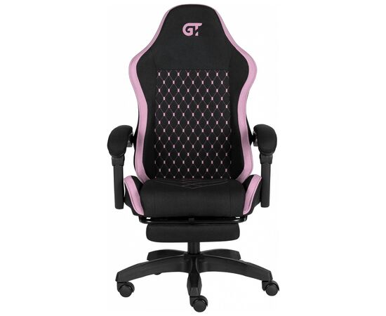Крісло ігрове GT Racer X-2339 Black/Pink (X-2339 Fabric Black/Pink), зображення 4