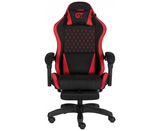 Крісло ігрове GT Racer X-2339 Black/Red (X-2339 Fabric Black/Red)