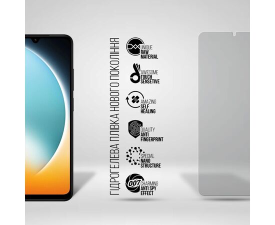 Пленка защитная Armorstandart hydrogel Anti-spy Xiaomi Poco C71 4G (ARM85490), изображение 2