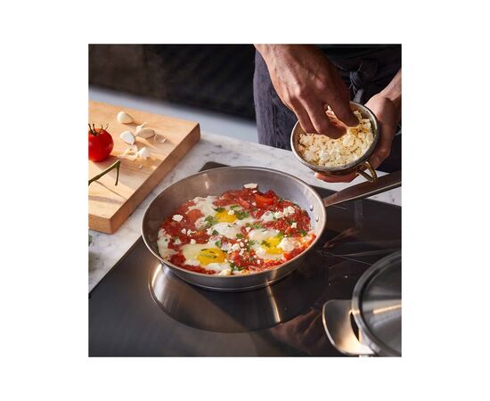 Сковорода Fiskars All Steel матова 26 см (1064744), изображение 9