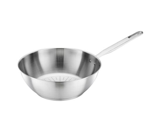 Сковорода Fiskars Вок All Steel Pure матова 28 см (1065629)