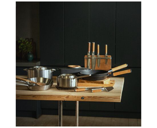 Сковорода Fiskars Norden чавунна 28 см (1026571), изображение 10