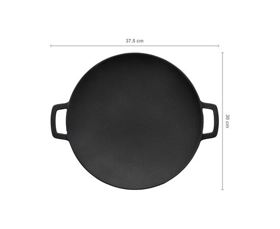 Сковорода Fiskars Norden садж чавунна для гриля 30 см (1066432), зображення 4