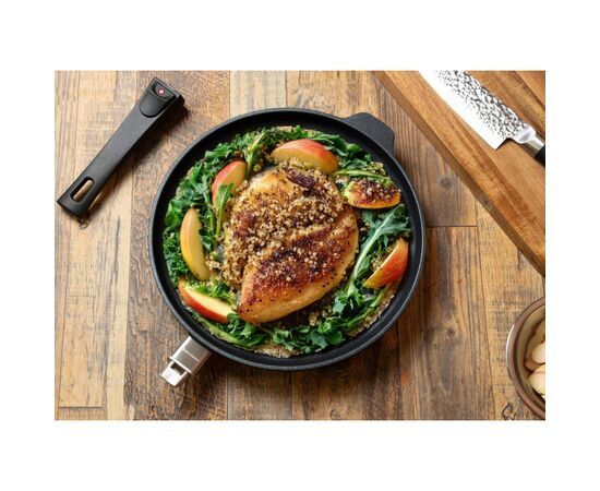 Сковорода Swiss Diamond Induction 32 см зі з'ємною ручкою (XD6432iD), зображення 4