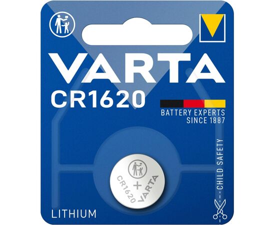 Батарейка Varta CR1620 Lithium (06620101401)