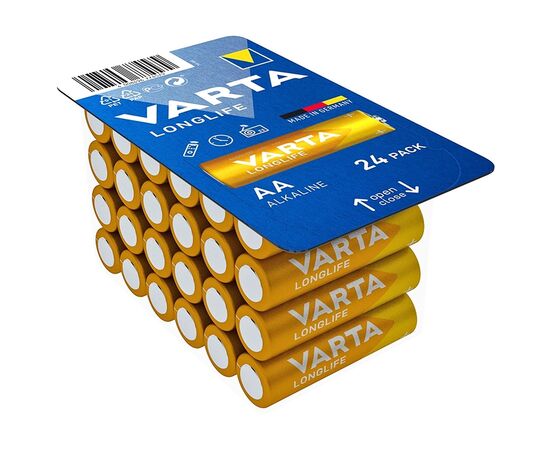 Батарейка Varta LONGLIFE ALKALINE * 24 box (04106301124)
