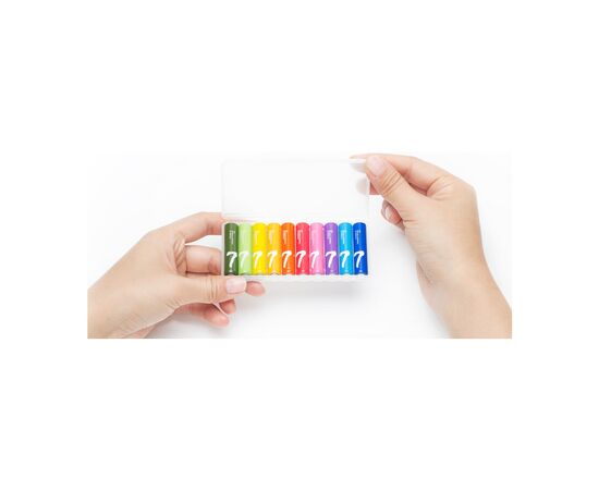 Батарейка ZMI RAINBOW ALKALINE * 10 (AA701), зображення 3