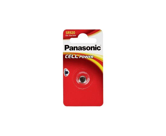 Батарейка Panasonic SR920 * 1 Silver Oxide (SR-920EL/1B)