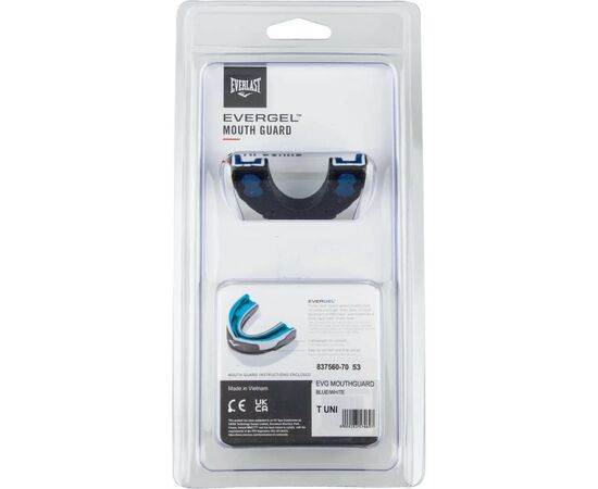 Капа Everlast Mouth Guard 837560-70-53 Синій/Білий Уні T (009283574697), зображення 4