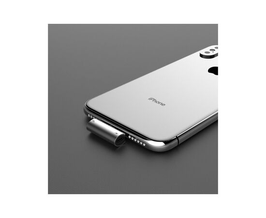 Переходник L46 Lightning (1 Male / 2 Female) (CAL46-S1) Black-Silver Baseus (CAL46-S1), изображение 3