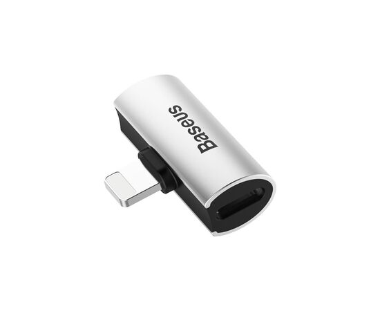 Переходник L46 Lightning (1 Male / 2 Female) (CAL46-S1) Black-Silver Baseus (CAL46-S1)