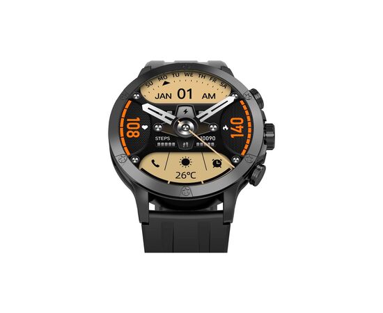 Смарт-годинник iMiki XPLORER Pro Black Silicone strap (ESW-XPLORER Pro-B), зображення 4