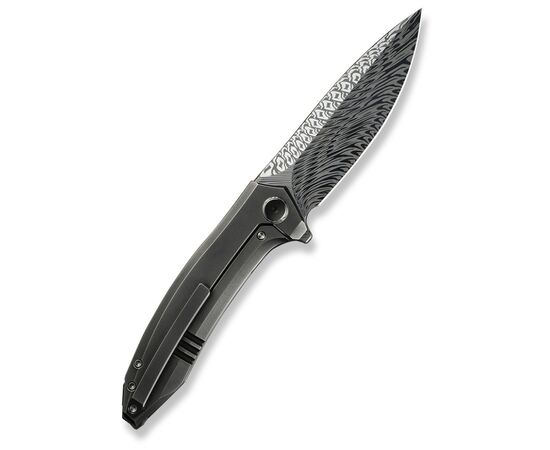 Ніж Weknife Acuminal, Titanium, Damascus (WE23070-DS1), зображення 3