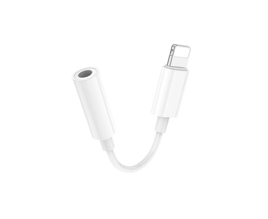 Перехідник Lightning to 3.5mm F white BOROFONE (6941991111143), зображення 5