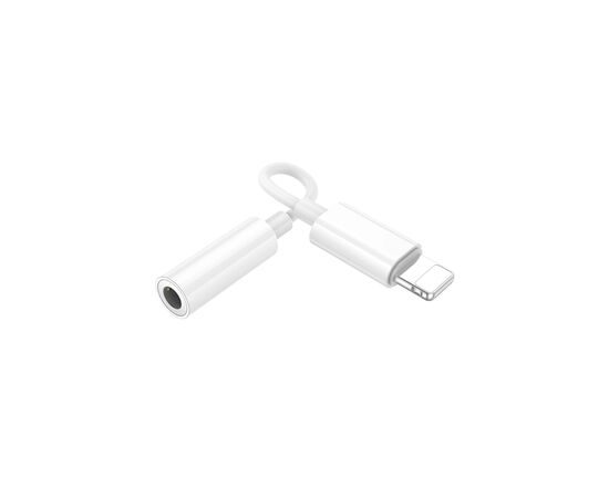 Перехідник Lightning to 3.5mm F white BOROFONE (6941991111143), зображення 6