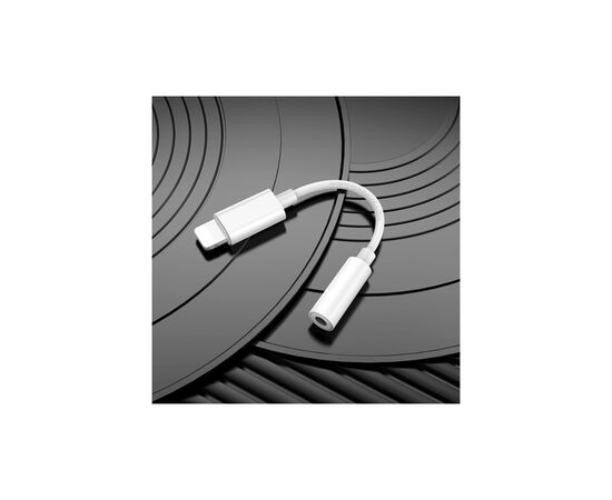 Перехідник Lightning to 3.5mm F white BOROFONE (6941991111143), зображення 8