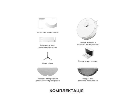 Пылесос Dreame F10 White (RLF11SA), изображение 7