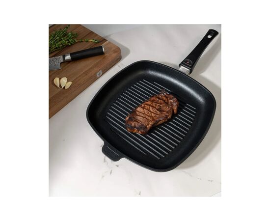 Сковорода Swiss Diamond Induction гриль 28 x 28 см зі з'ємною ручкою (XD63281iD), зображення 3