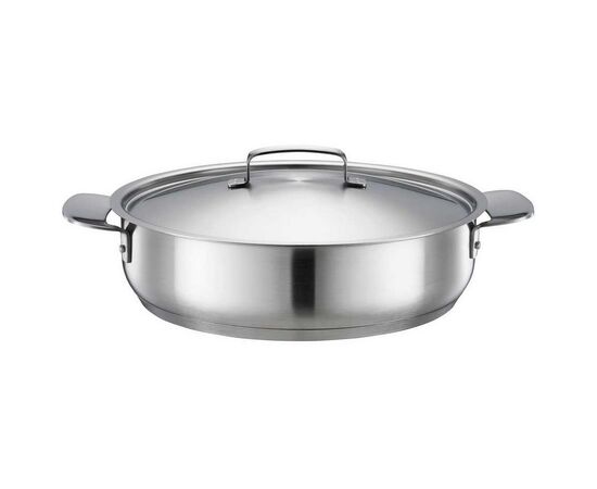 Сотейник Fiskars All Steel глибокий матовий 28 см (1064749)