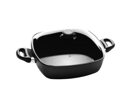 Сотейник Swiss Diamond XD Induction квадратий з кришкою 28х28 см (XD66282ic)