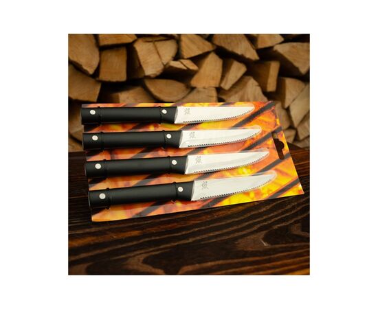 Столовий ніж Gefu BBQ для стейків Набір 4 шт (89155), зображення 3